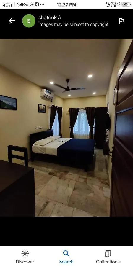 **  A S Manzil Lounge Hotel Thiruvananthapuram India